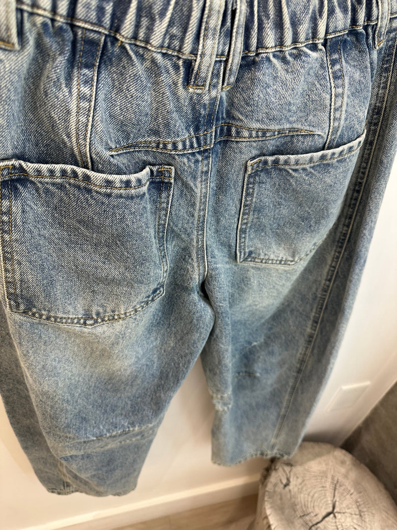 Frannie Barrel Jeans