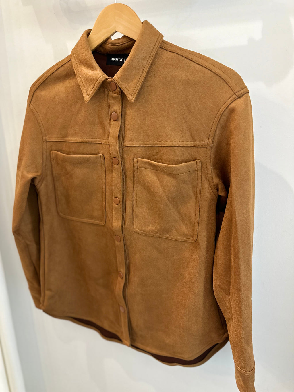 Alisha Suede Shacket – Girl Friends Collective