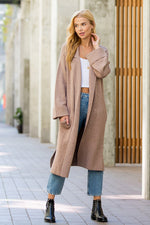 Effortless Knit Trench