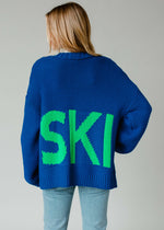 Ski Time Cardi | Bright Blue