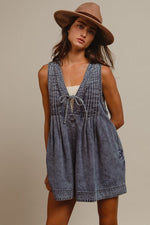 Pintuck Romper