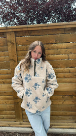 Poppy Sherpa Pullover