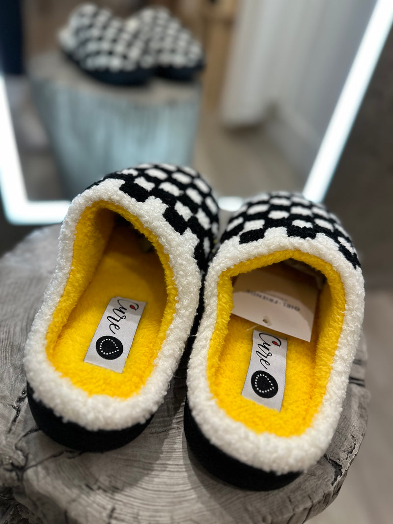 Checker Slippers