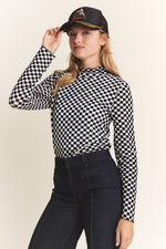 Checker Mesh Top