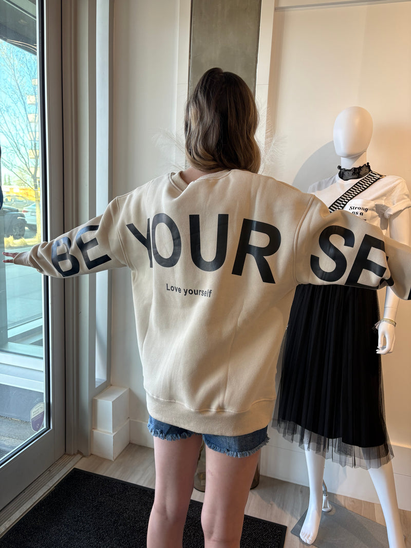 Be Yourself Crew | 2 colours
