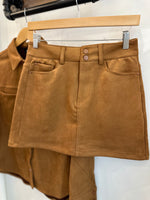 Alisha Suede Skirt