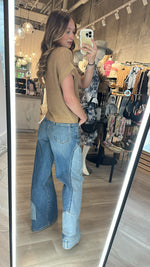 Flip Side Wide Leg Denim