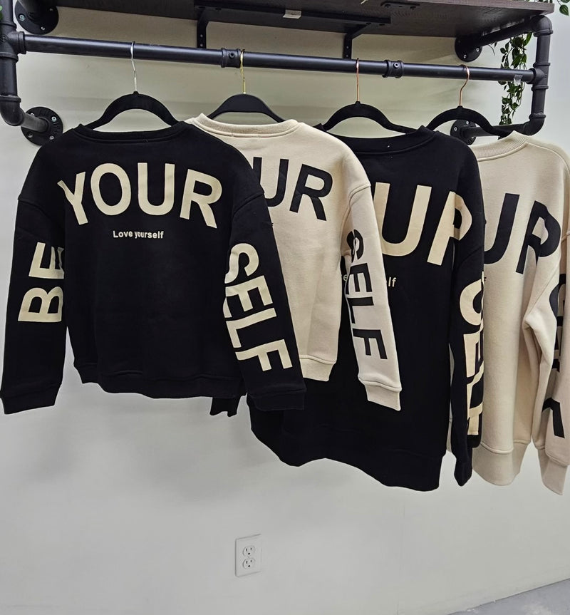 Be Yourself KIDS Crew | 2 colours