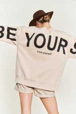 Be Yourself Crew | 4 colours
