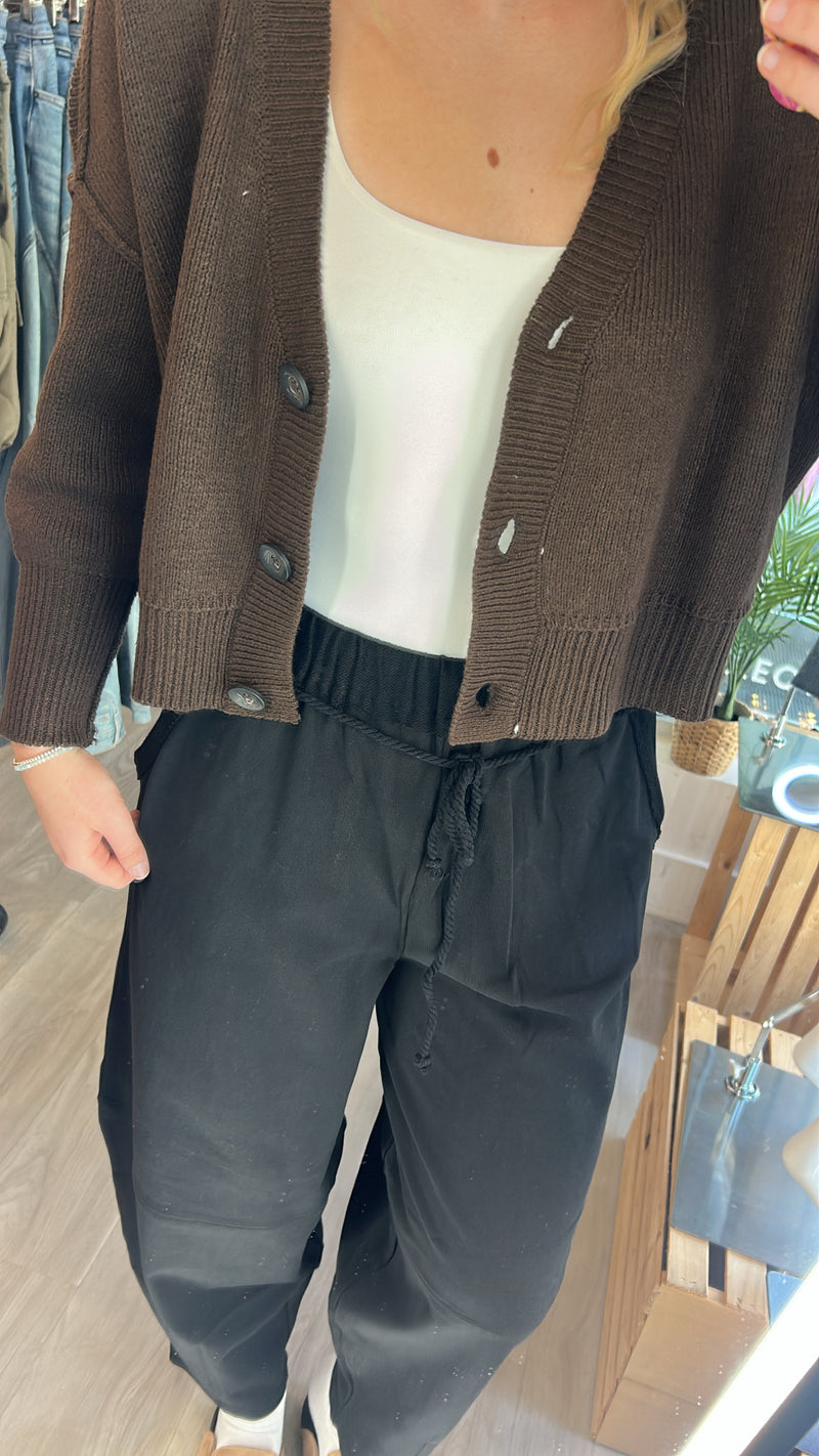Braided Barrel Pants