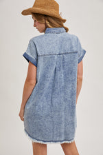 Denim Drift Dress | 3 washes