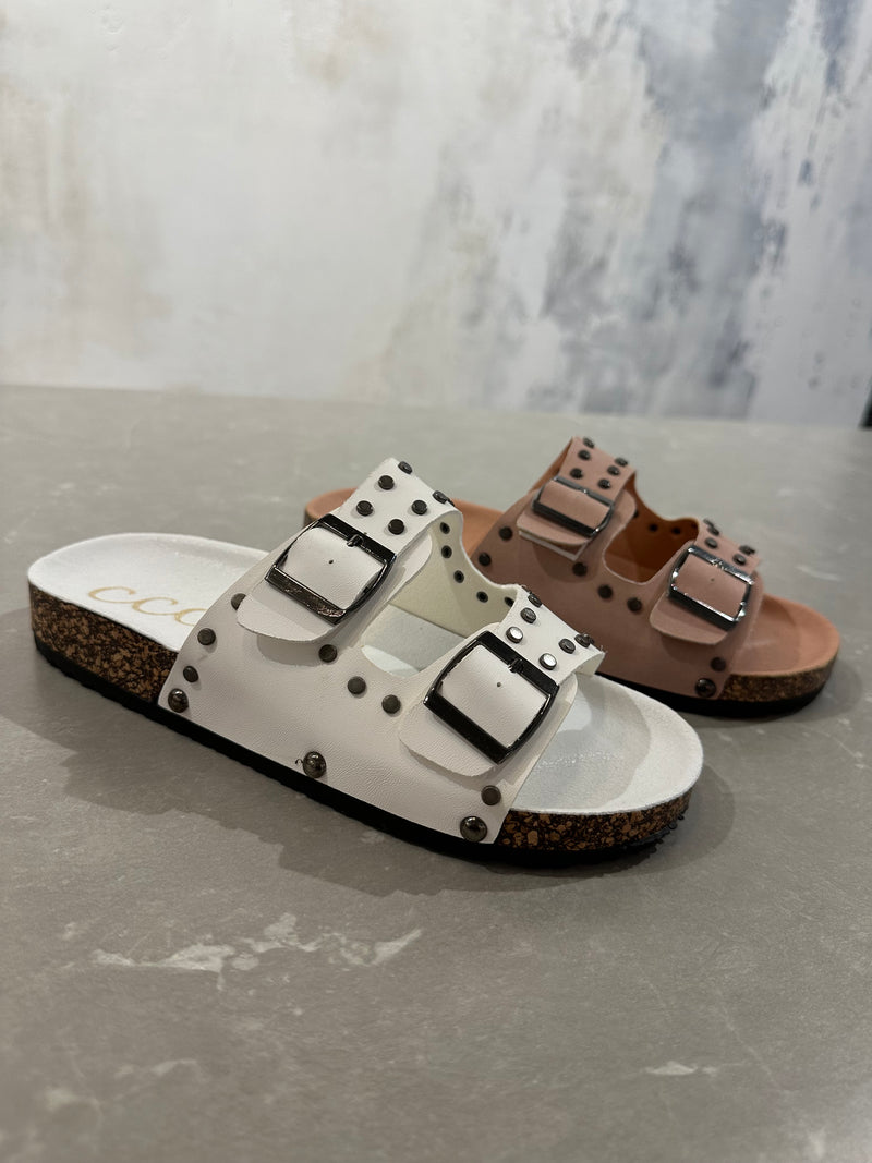 Tilly Studded Slide (2 colours)