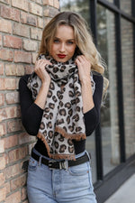 Leopard Blanket Scarf