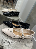 Eyelet Ballet Flat | 2 colours