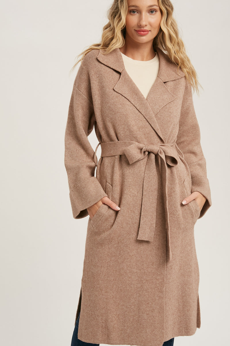 Effortless Knit Trench