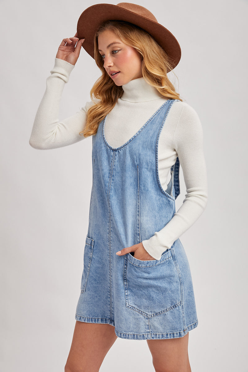 Blue Jean Baby Dress | 2 washes