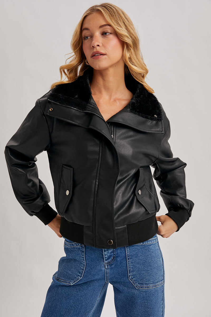 Aviator Fur Bomber