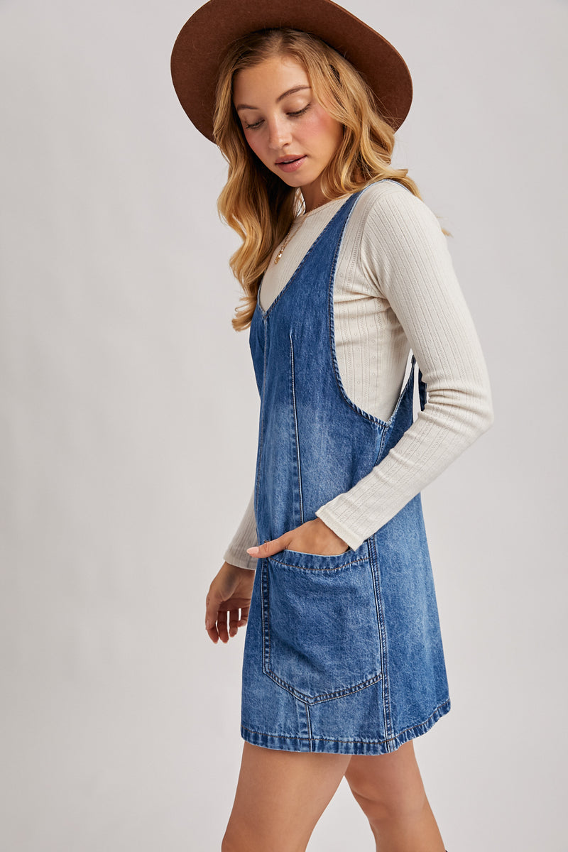 Blue Jean Baby Dress | 2 washes