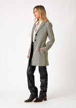 Uptown Chevron Coat