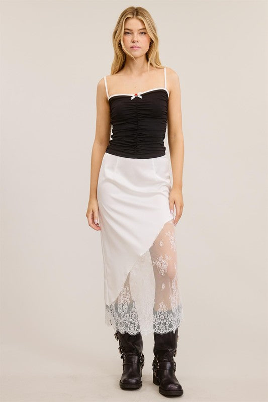 Lace Slip Skirt | 2 colours