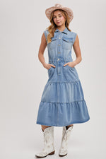 Sunday Skies Midi Dress