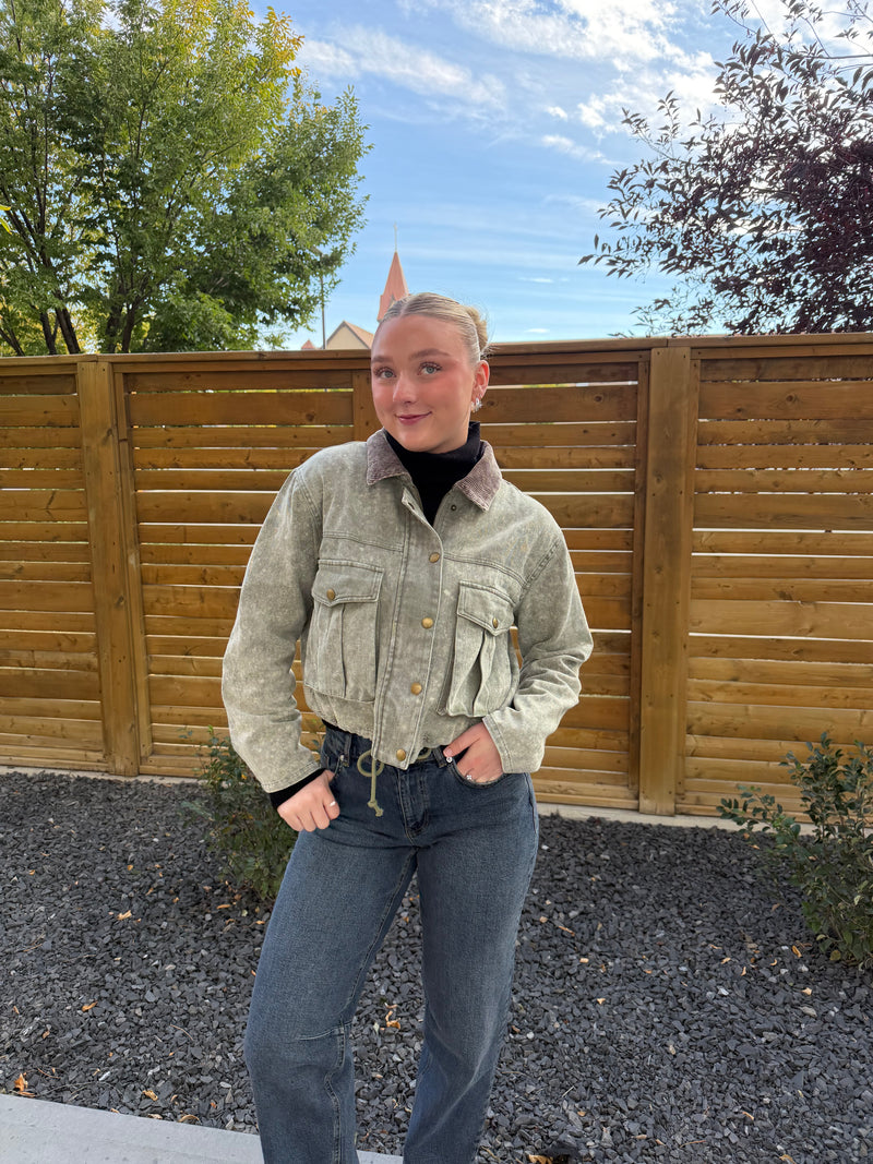 Stevie Cropped Jacket | 2 colours