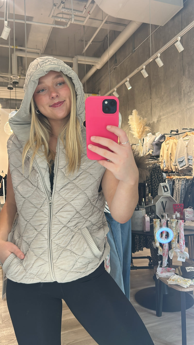 Qulited Vest | 4 colours