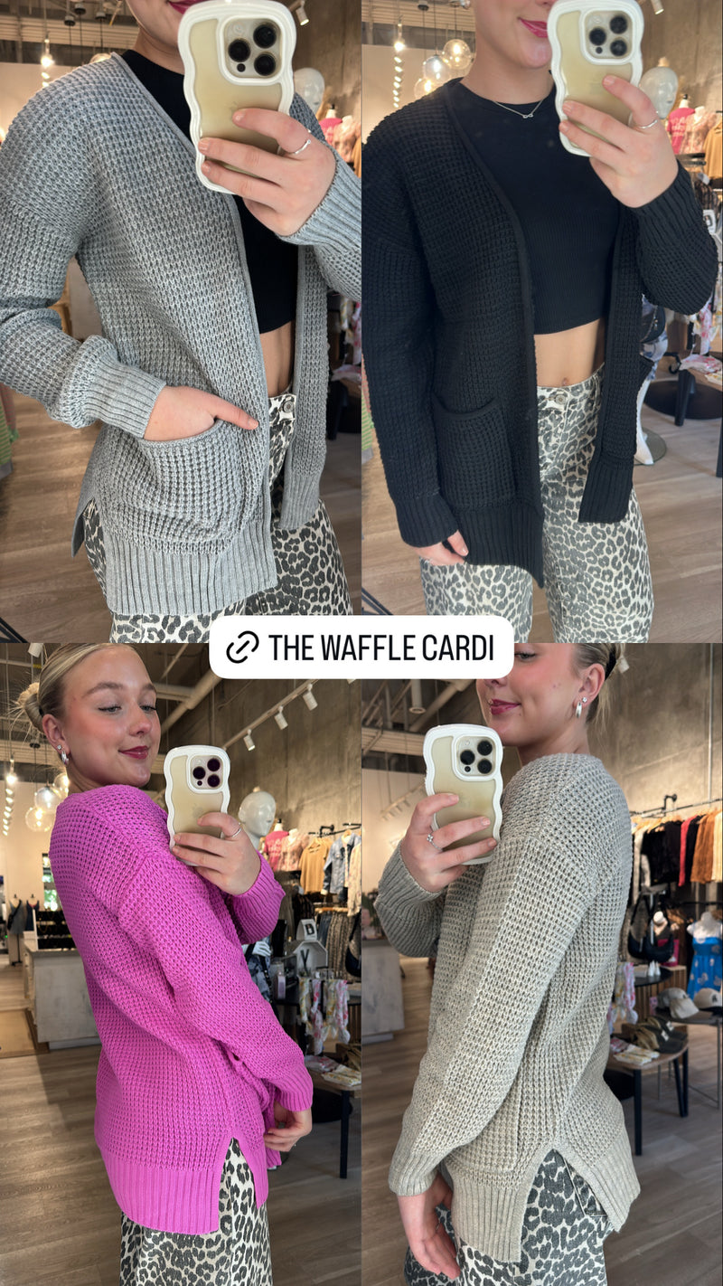 Waffle Cardi | 4 colours