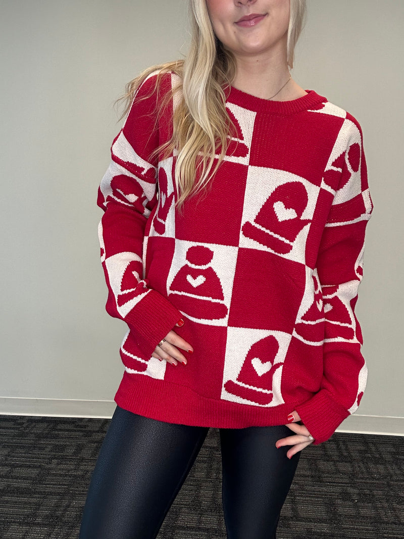 Holiday Checker Sweater | 2 colours