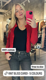 Knit Bliss Cardigan | 5 colours