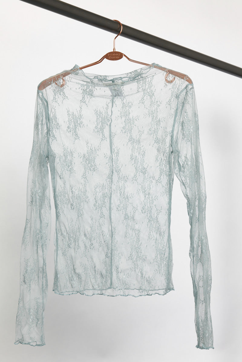 Spring Floral Mesh Top | 2 colours