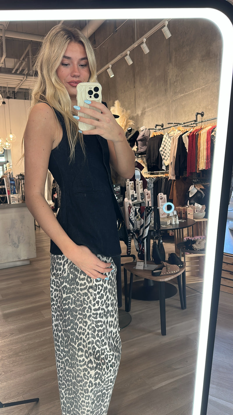 Indigo Denim Vest