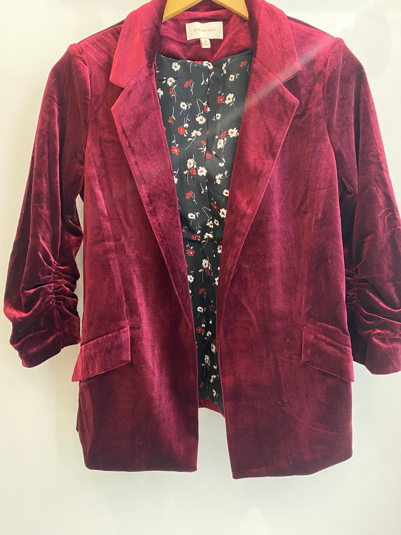 Velvet Blazer | 2 colours