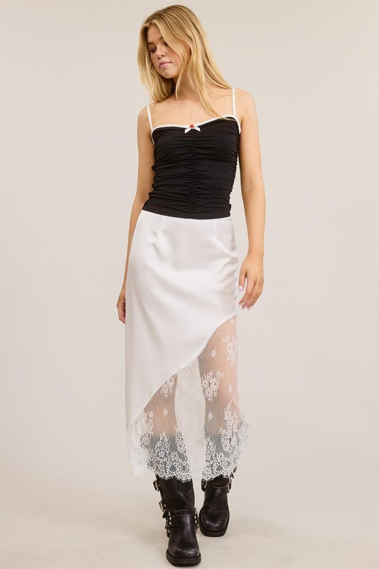 Lace Slip Skirt | 2 colours