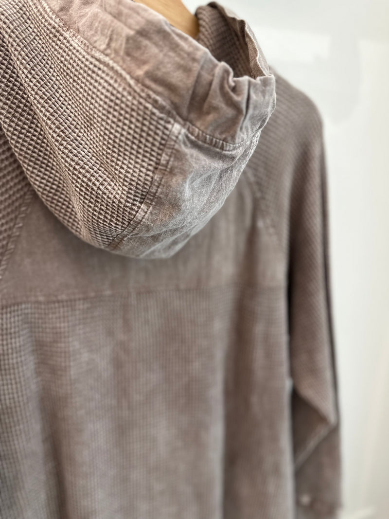 The Waffle Zip Up | 2 colours