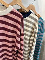 Crisp Stripes Crew | 3 colours