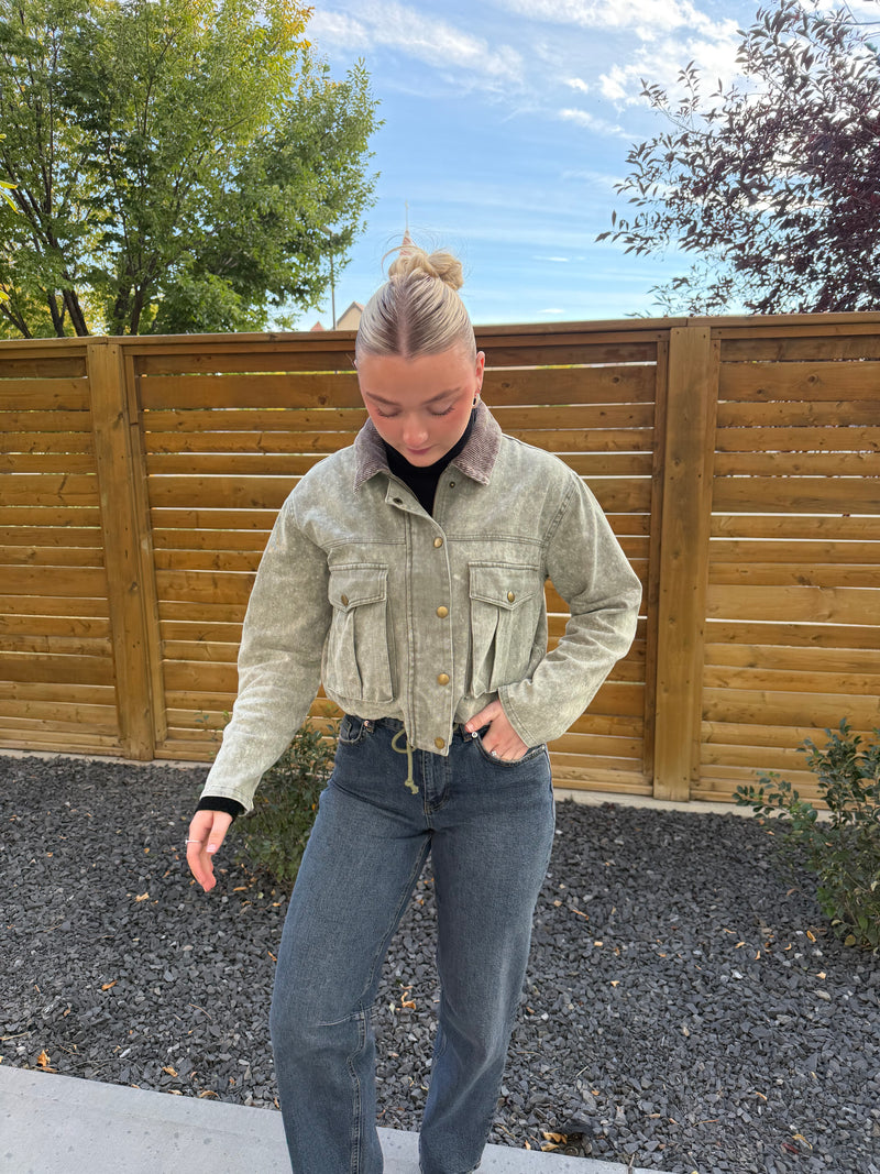 Stevie Cropped Jacket | 2 colours