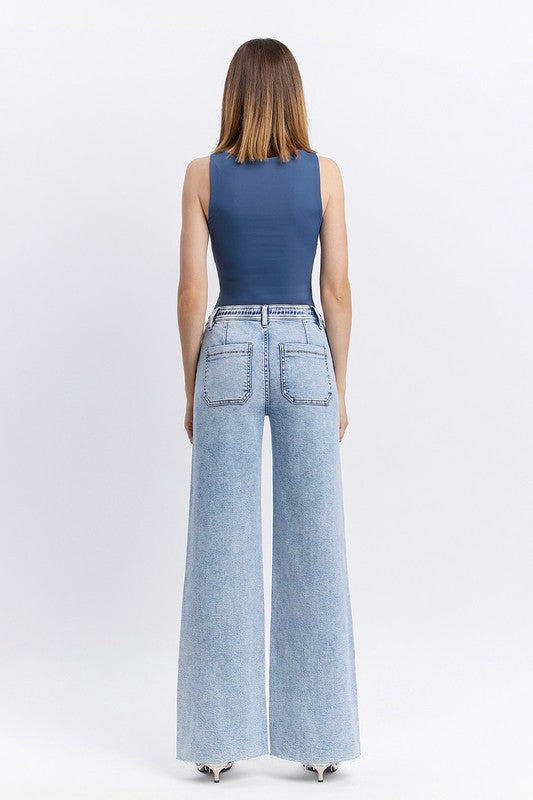 Lark Draw String Denim