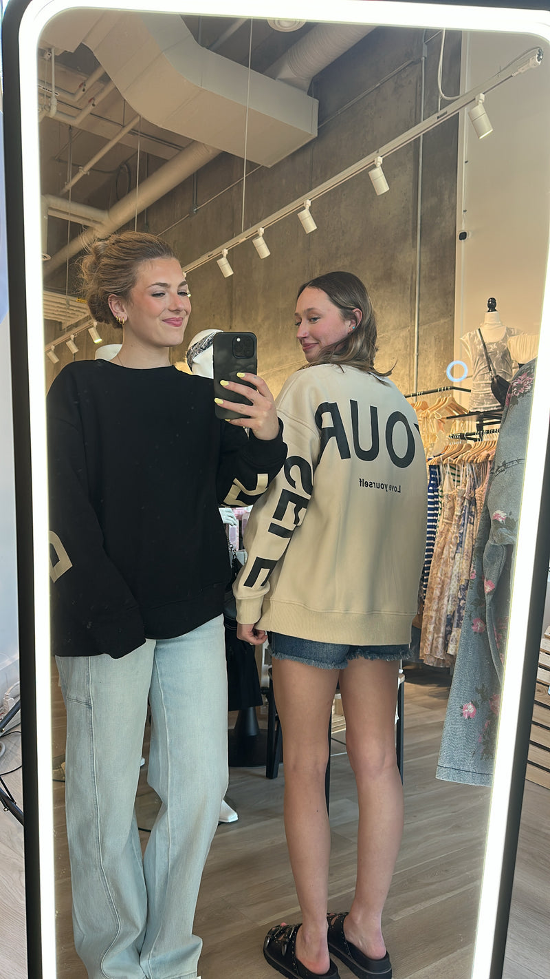 Be Yourself Crew | 2 colours