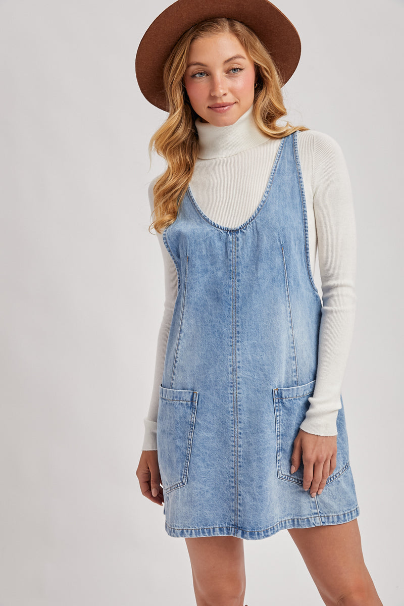 Blue Jean Baby Dress | 2 washes