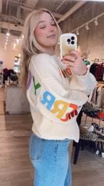 *PREORDER* Rainbow Xmas Knit Sweater