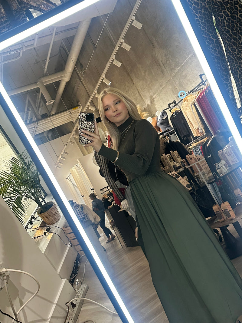 Satin Sweater Dress | 3 colours