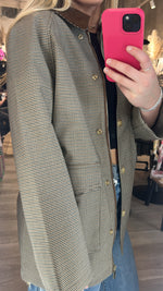 Bea Houndstooth Jacket