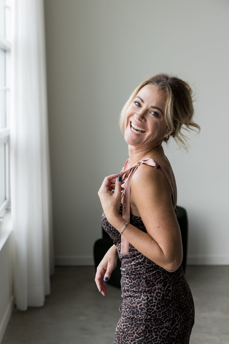 Wild Muse Mesh Midi Dress