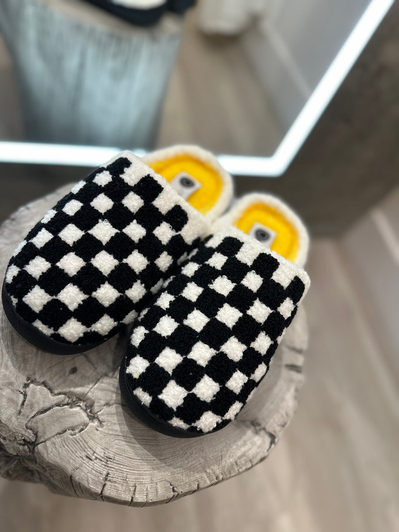 Checker Slippers