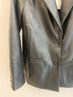 Bobby Vegan Leather Blazer