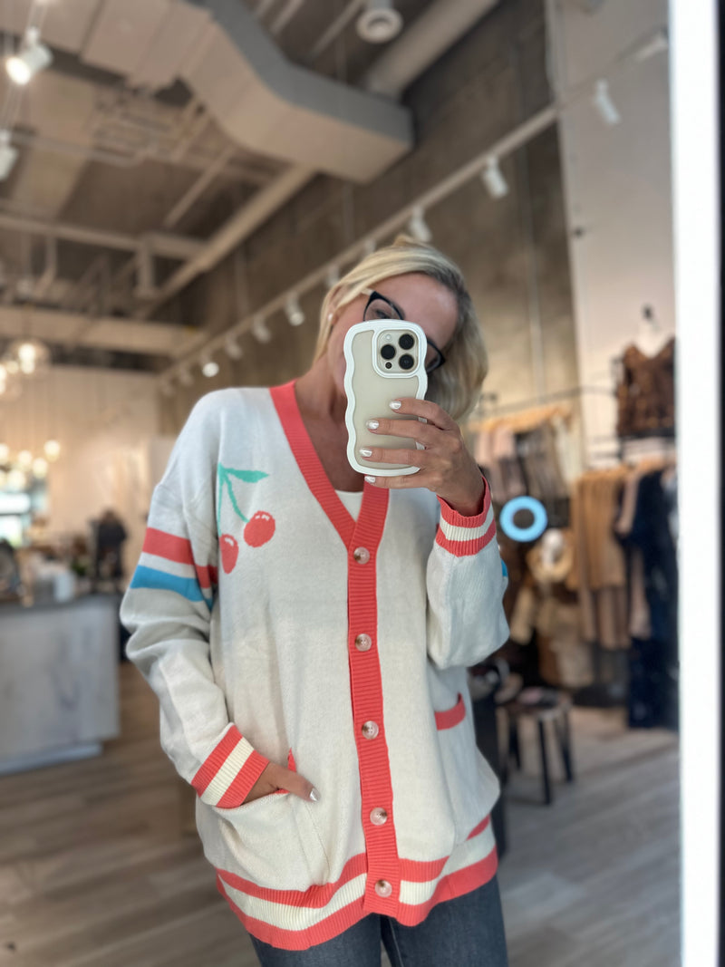 The Cherry Cardi