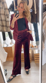 Velvet Trousers | 2 colours