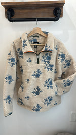 Poppy Sherpa Pullover