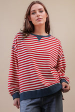 Fall Stripes Crew | 2 colours